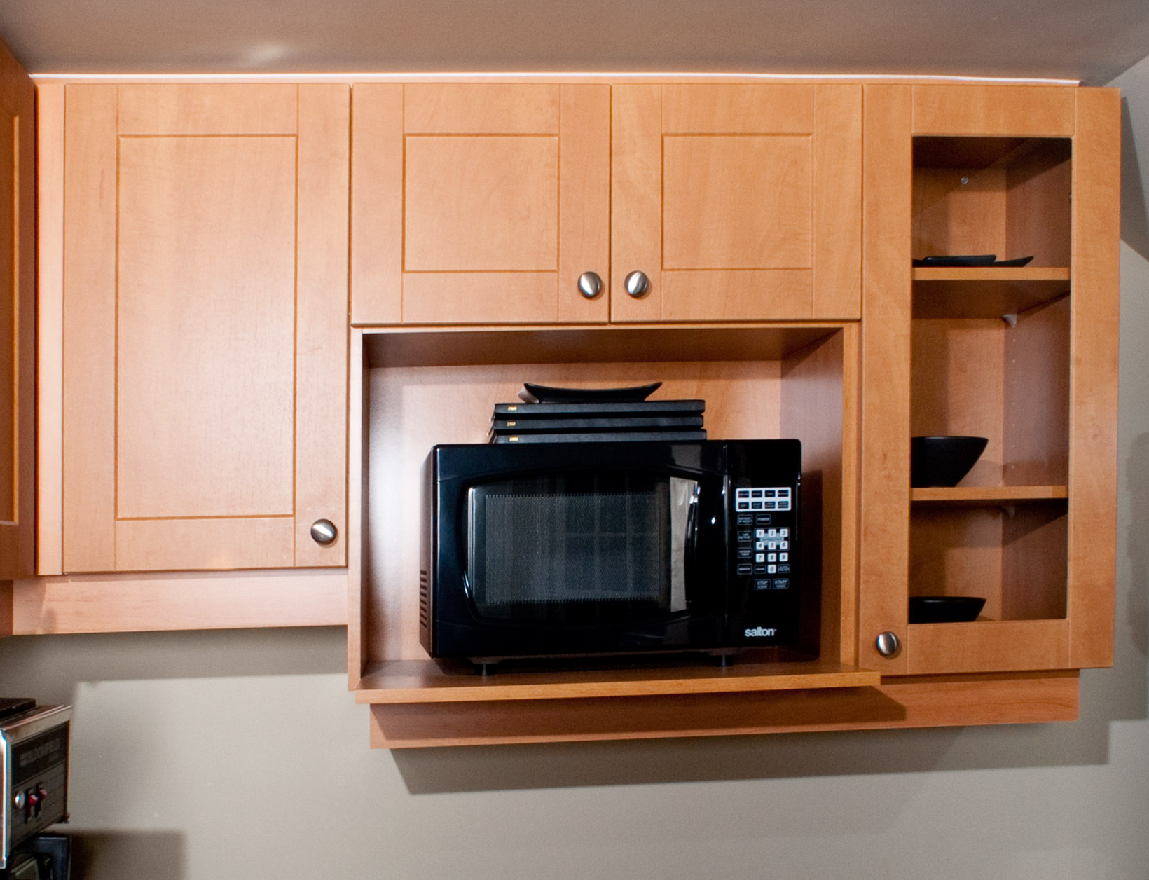 Microwave Upper Cabinet - Normac Kitchens